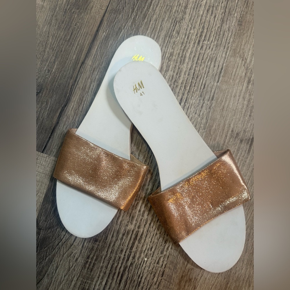 H&M Rose Gold Sandals